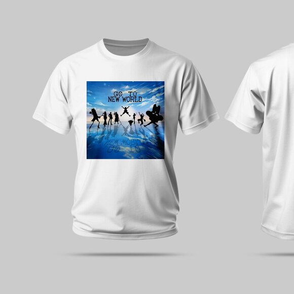 ONE PIECE GRAPHIC PRINT T-SHIRT - Picture 1 of 1